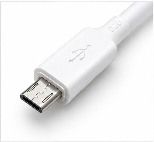 Gionee USB-A Connector Detail - Micro USB Charging Cable
