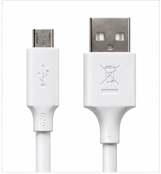 Gionee Micro USB Connector Close-up - Fast Charging Cable