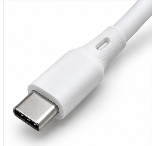 Gionee Type-C Connector Detail - Silicone Charging Cable